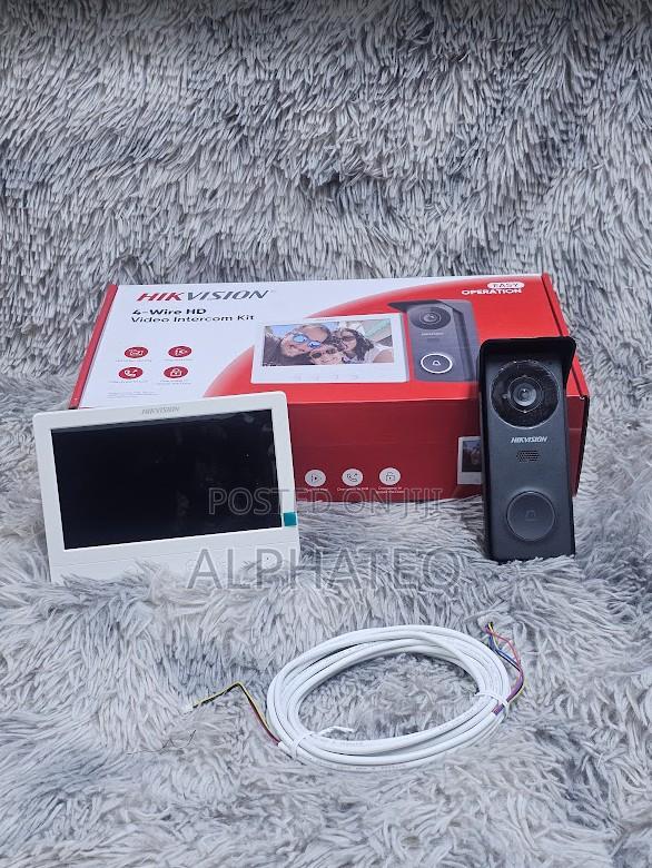 Hikvision Video Intercom Kit Hd Video Door Phone System