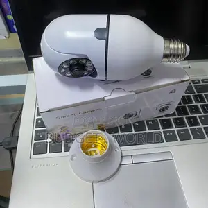 Full Hd Smart Bulb Camera With PTZ Rotation and Motion Alert System