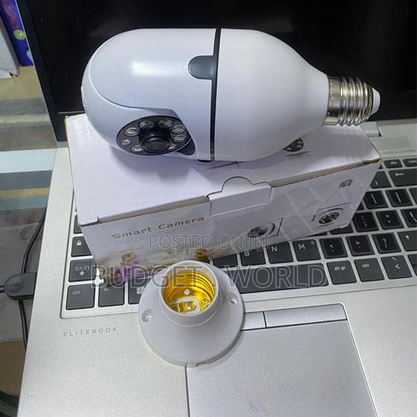 Full Hd Smart Bulb Camera With PTZ Rotation and Motion Alert System