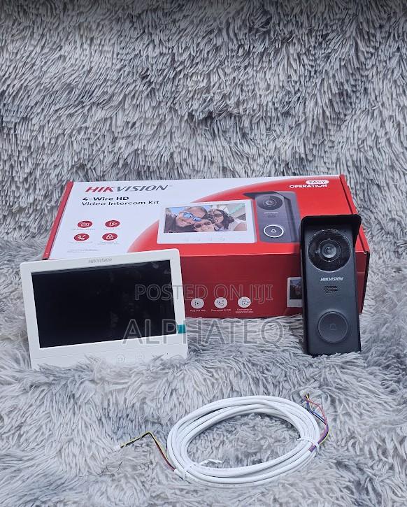 Hikvision Video Doorbell Intercom With Indoor Monitor