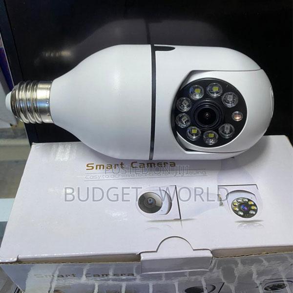 360 Degree Indoor Bulb CCTV Camera With Wireless App Control