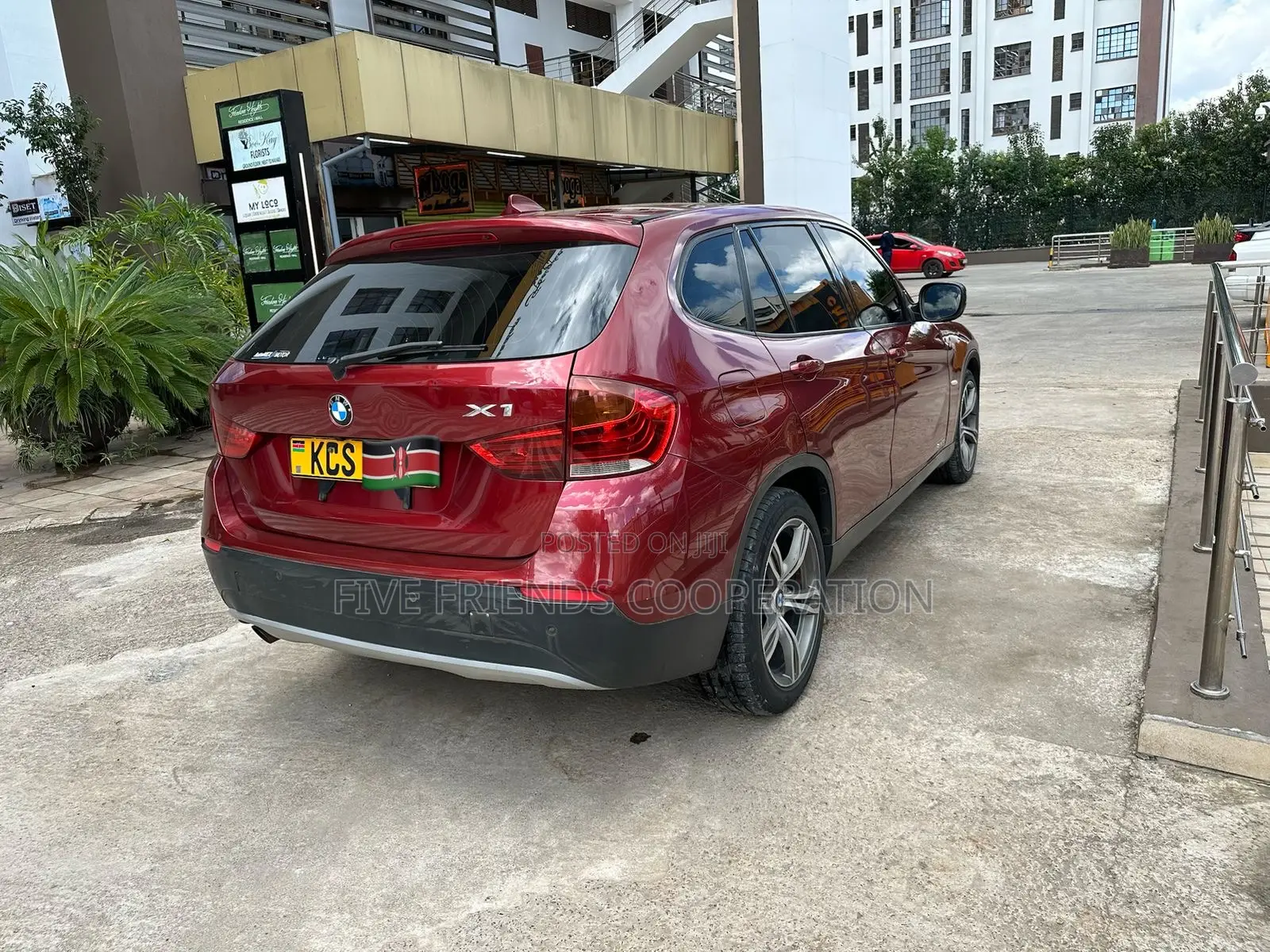 BMW X1 2011 Maroon