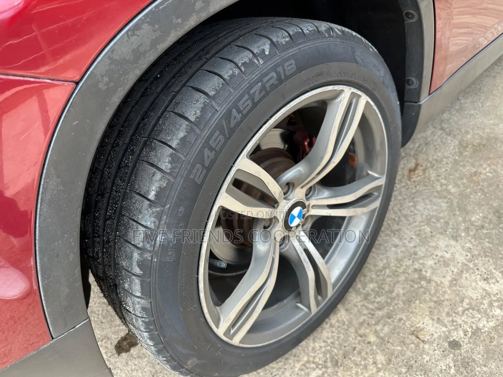 BMW X1 2011 Maroon