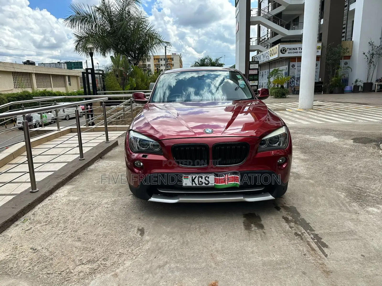 BMW X1 2011 Maroon