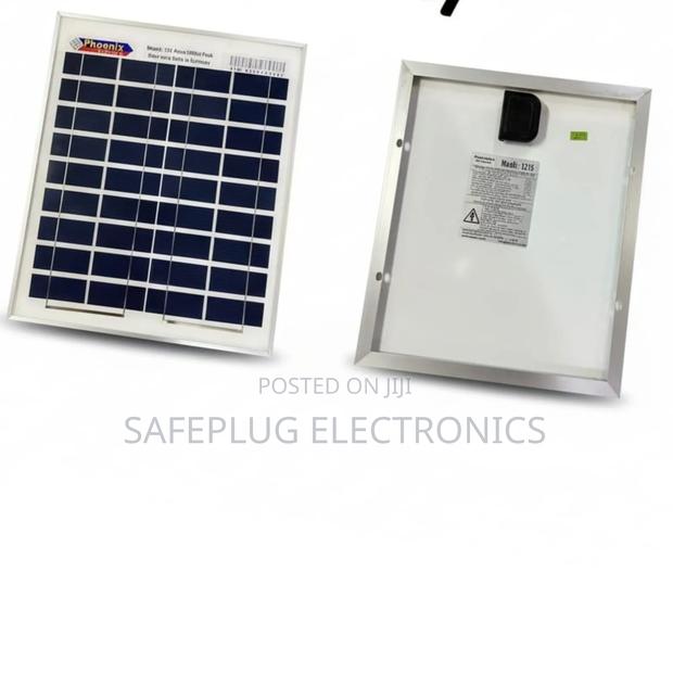 Rechargeable Solar Panel 15w for Emergency Lighting - main view