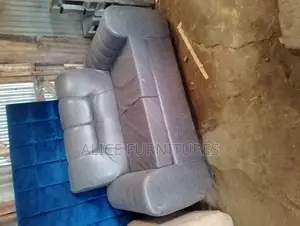 Grey Permanent Sofa Seat
