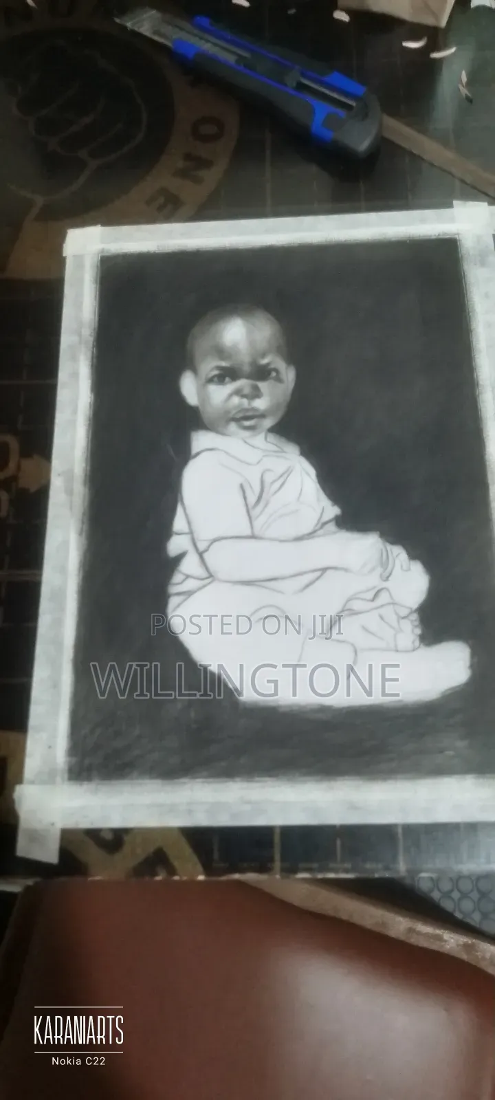 Art Both Graphite and Charcoal