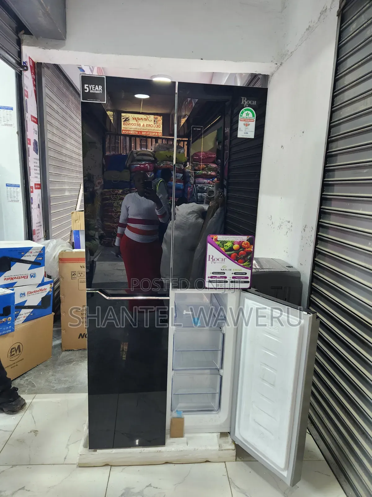 Brand New Roch 4 Door Fridge Very Specious