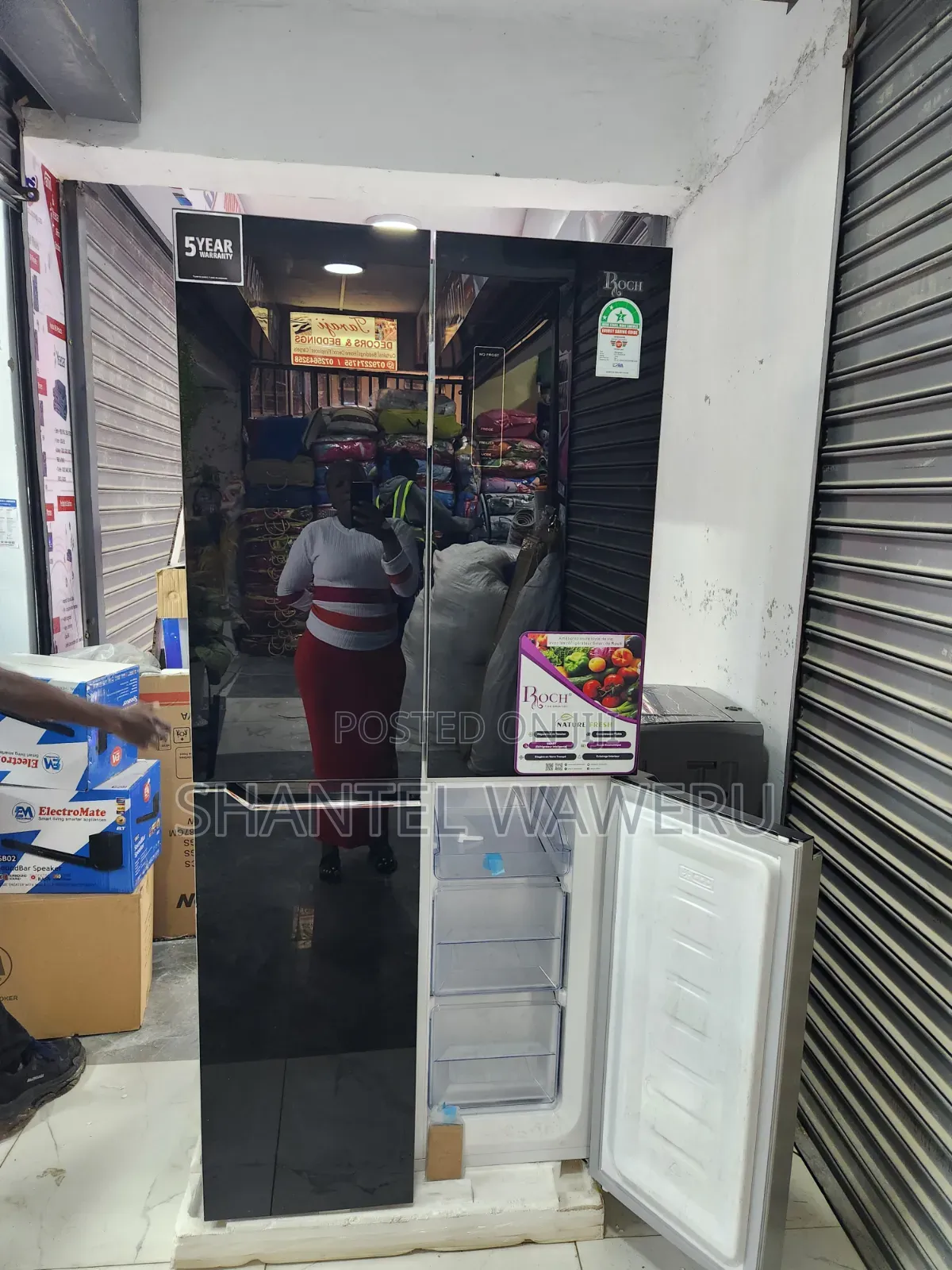 Brand New Roch 4 Door Fridge Very Specious