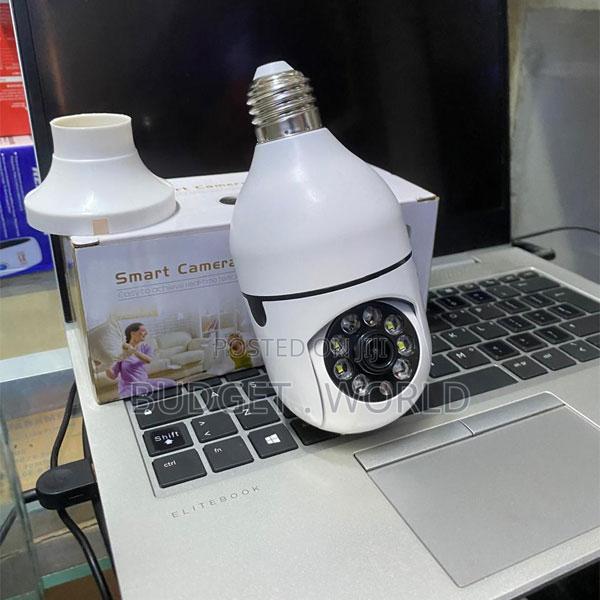 Wifi PTZ Bulb Camera With Motion Tracking and Two Way Communication - main view