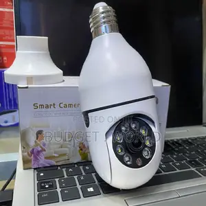 360 Degree Wireless CCTV Bulb Camera With Smart Mobile Alerts