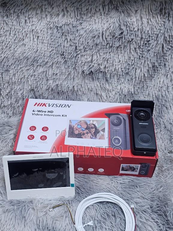 Smart Video Door Phone Hikvision With Indoor Screen