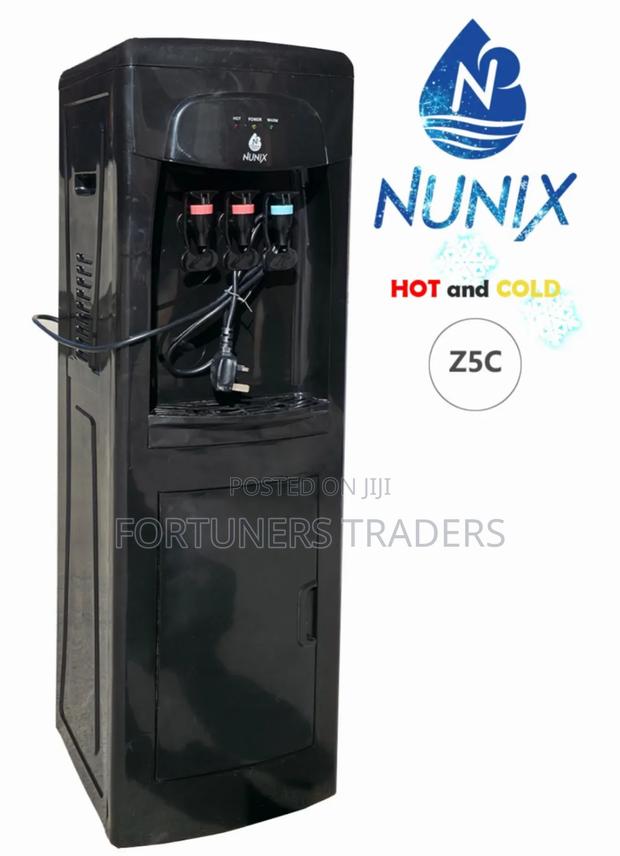 Black Nunix 3 Taps Hot, Normal and Cold Water Z5c Dispenser .