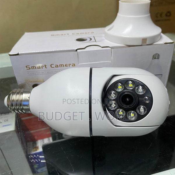 Full Hd Bulb Security Camera With Remote Pan Tilt and Zoom Functions - main view