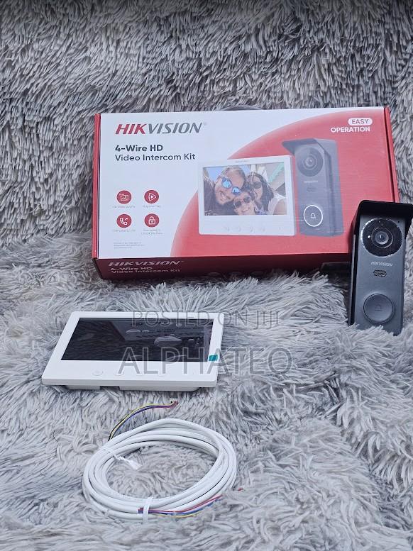 Hd Video Doorbell Hikvision Home Security Intercom - main view