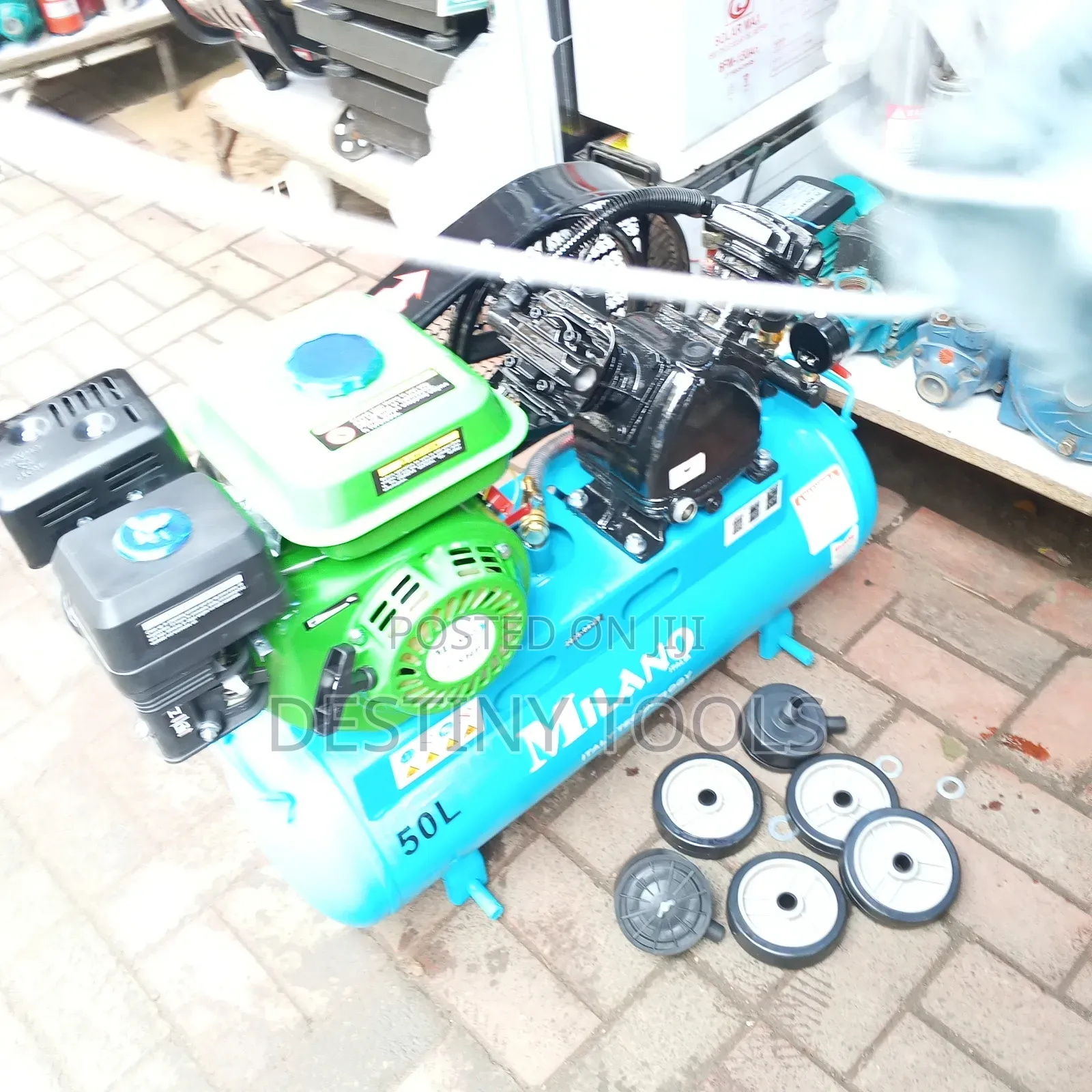 50l Air Compressor Petro Powered