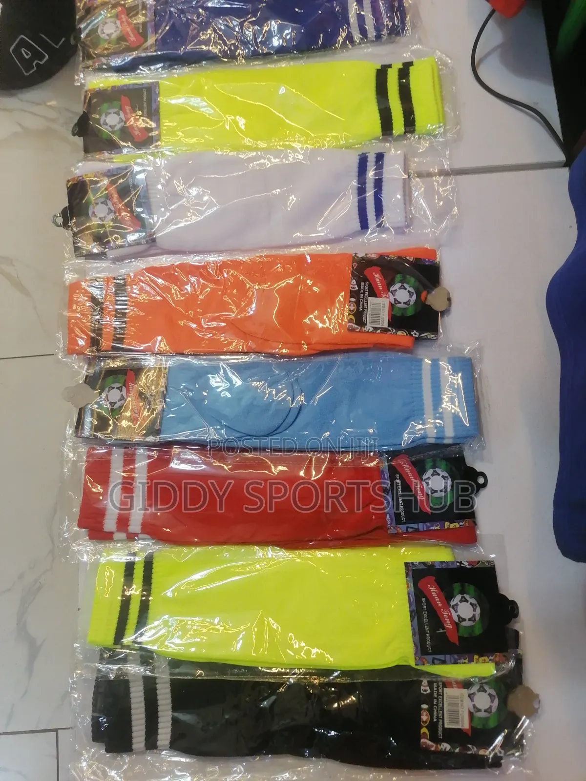 Two Stripe Football Socks