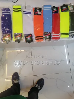 Two Stripe Football Socks