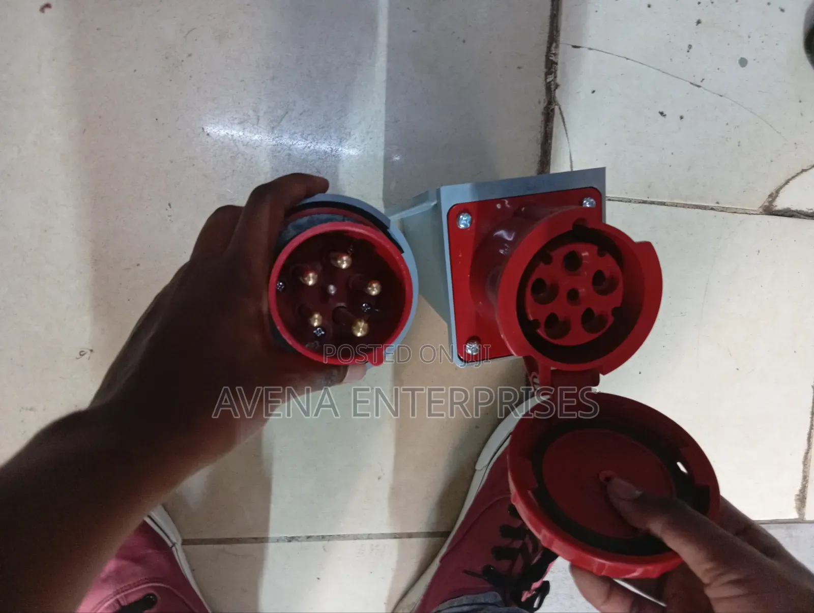 Industrial Socket 63amp 5pin