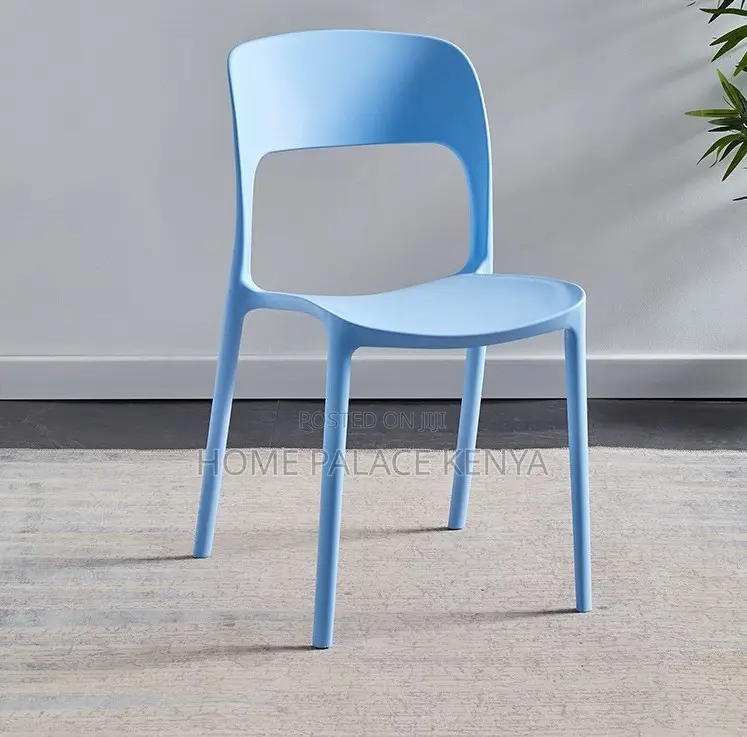 Plastic Chair: Nordic Style Stackable Plastic Dining Chair