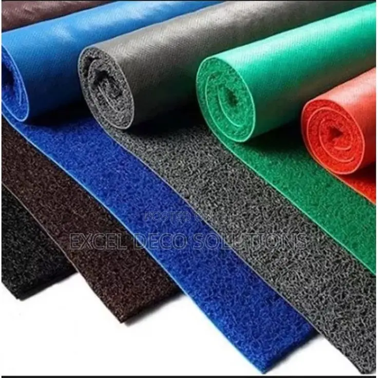 Industrial Vinyl Loop Coil Mat Luxury Drainage Design