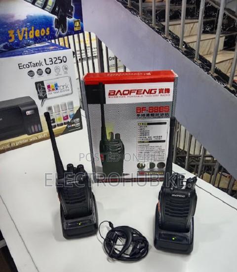 Baofeng Portable Walkie Talkie Pair Rechargeable Radio Set