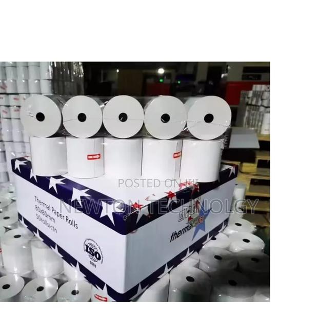  80mm Thermal Rolls
 65gsm Quality
 in Stock in Plenty 
 at 6400