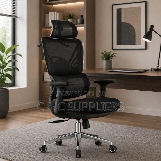 Ergonomic High-Back Executive Office Chair