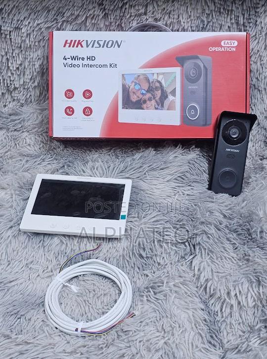 Wired Hd Video Door Phone Hikvision Security Kit