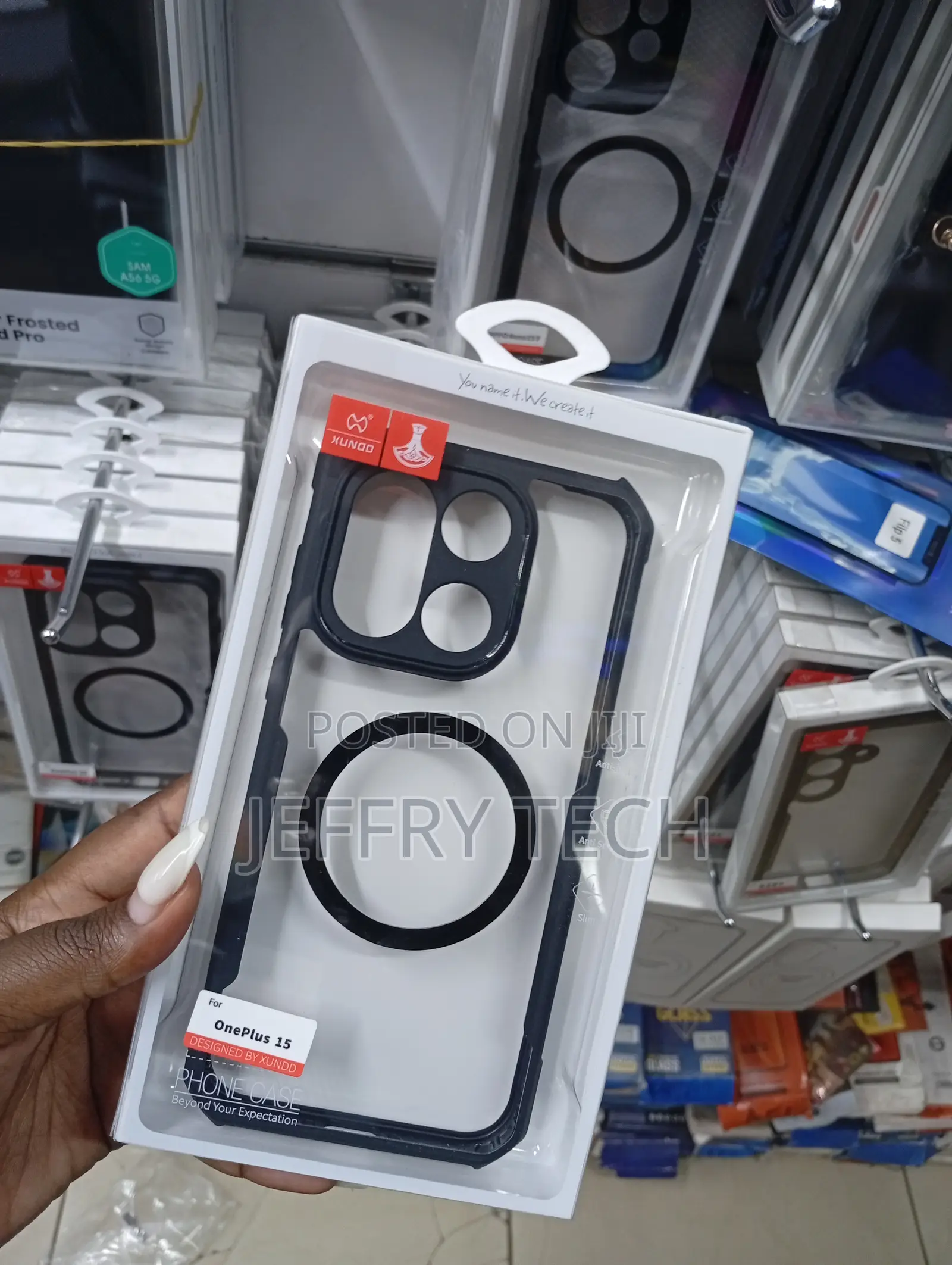 Oneplus 15 Transparent Hard Shell Cover
