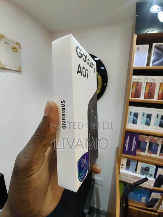 New Samsung Galaxy A07 128 GB Black