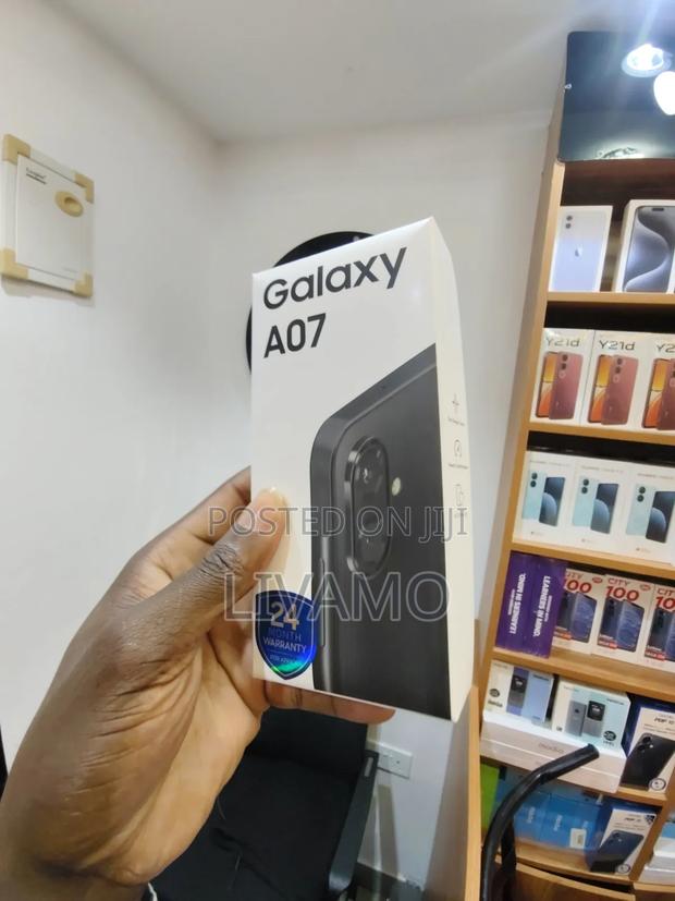 New Samsung Galaxy A07 128 GB Black - thumbnail 3