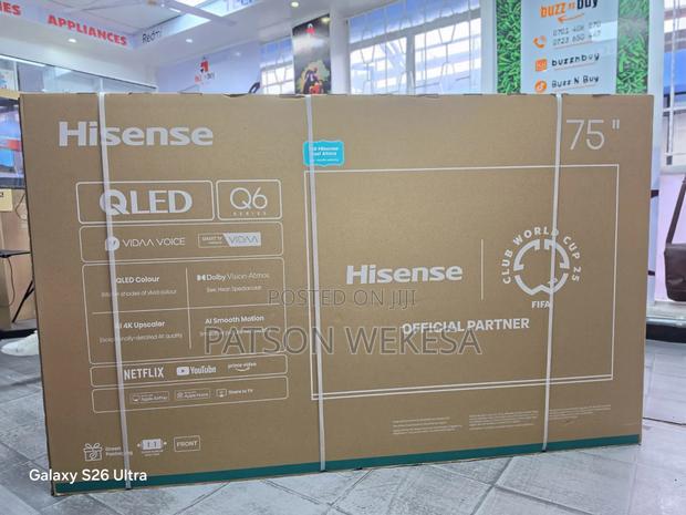 Hisense 75 Inch Qled Tv Q6 Series:75q6q - thumbnail 2