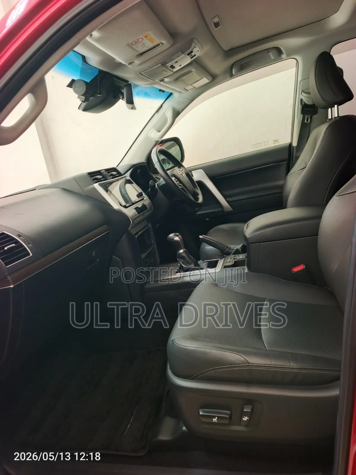 Toyota Land Cruiser Prado 2019 Red