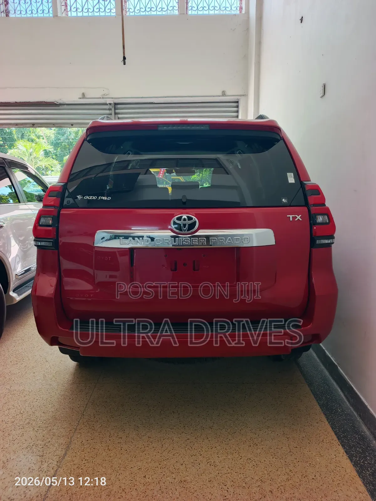 Toyota Land Cruiser Prado 2019 Red