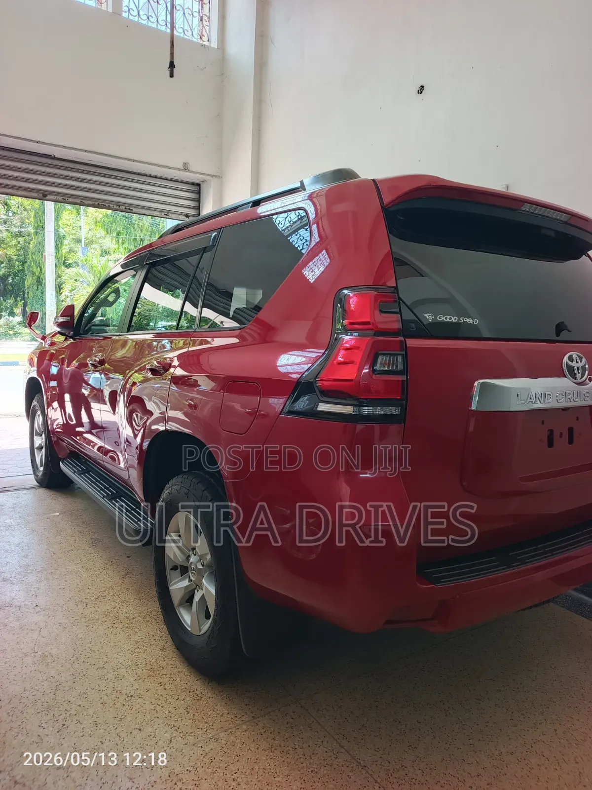 Toyota Land Cruiser Prado 2019 Red