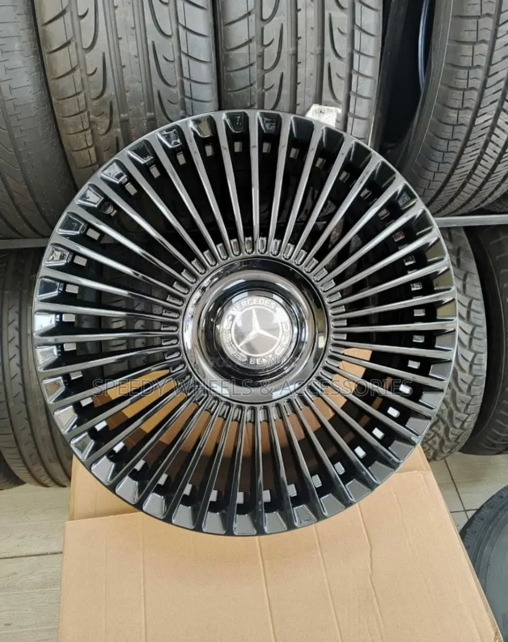 Gloss Black Mercedes Rims 18