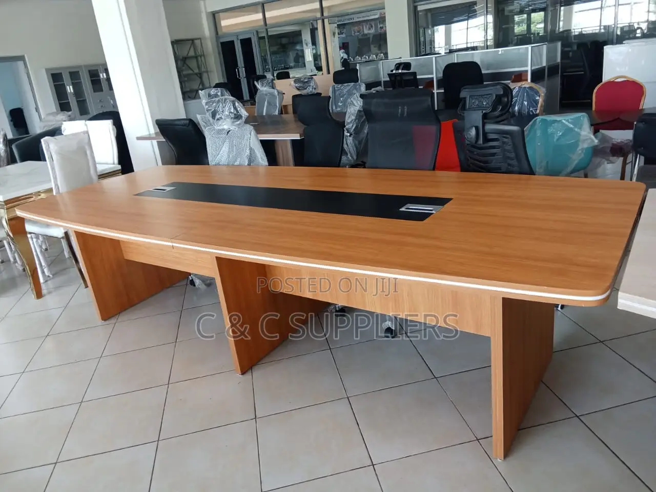 3000mm Custom-Design Office Boardroom Table
