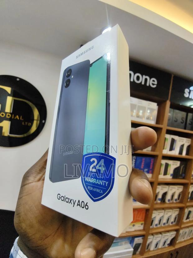 New Samsung Galaxy A06 128 GB Blue - thumbnail 3