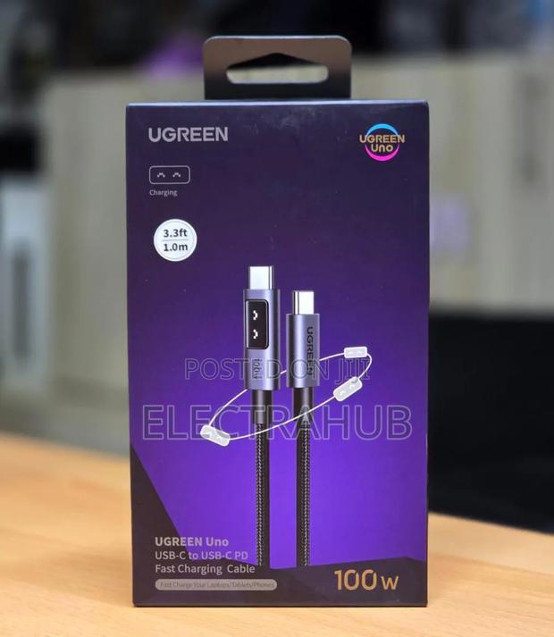 Ugreen Uno Usb C-C 100w Charging Cable Brand New Sealed