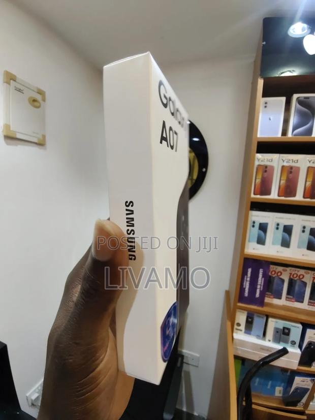 New Samsung Galaxy A07 128 GB Black - thumbnail 2