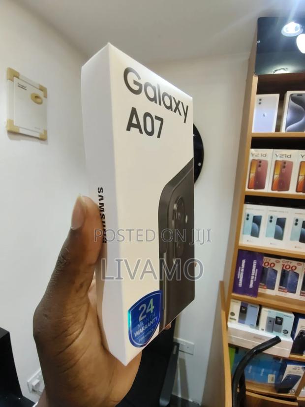 New Samsung Galaxy A07 128 GB Black - thumbnail 3