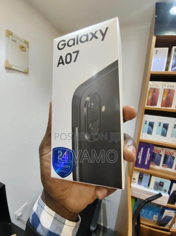 New Samsung Galaxy A07 128 GB Black - thumbnail 4