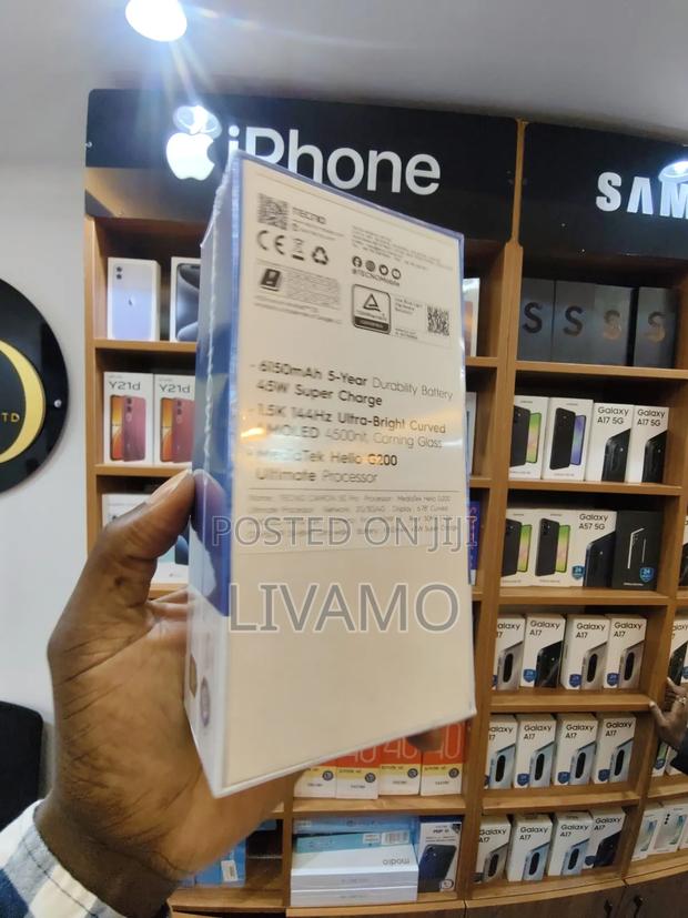 New Tecno Camon 50 Pro 256 GB Silver - thumbnail 3