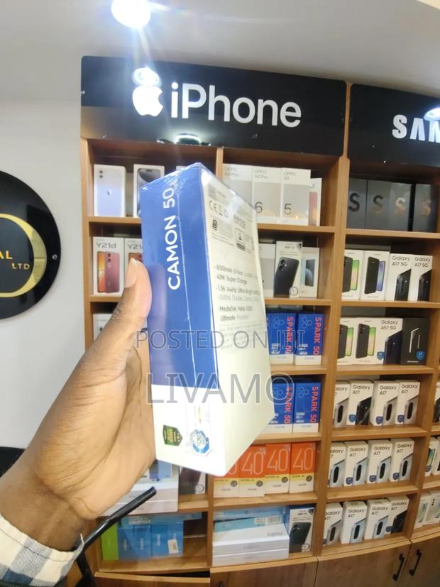 New Tecno Camon 50 256 GB Silver - thumbnail 2
