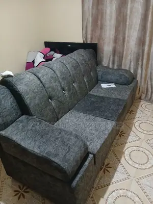 Grey Permanent Sofa Seat