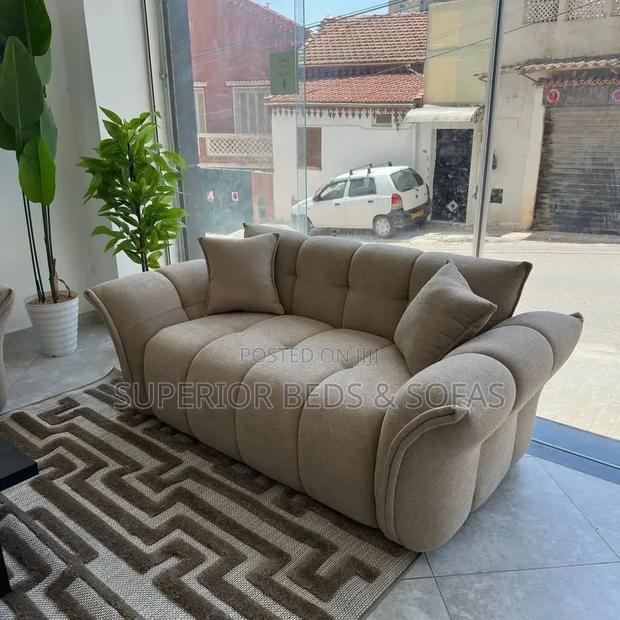Curved Accent/Modern 3 Seater Sofa