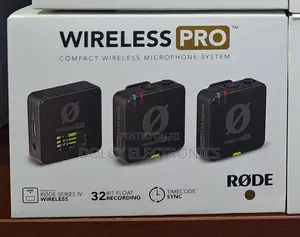 Rode Wireless Pro Wireless Microphone System.
