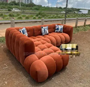 Burnt Orange Sofa Seat