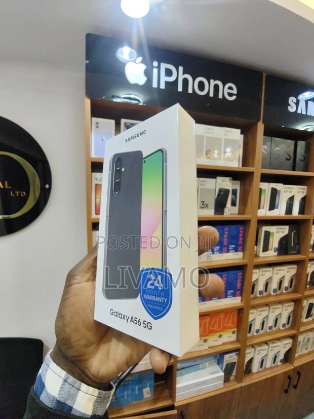 New Samsung Galaxy A56 256 GB Black - thumbnail 3